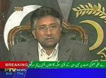 Musharraf erklærede tre dages landesorg efter mordet på Bhutto. 