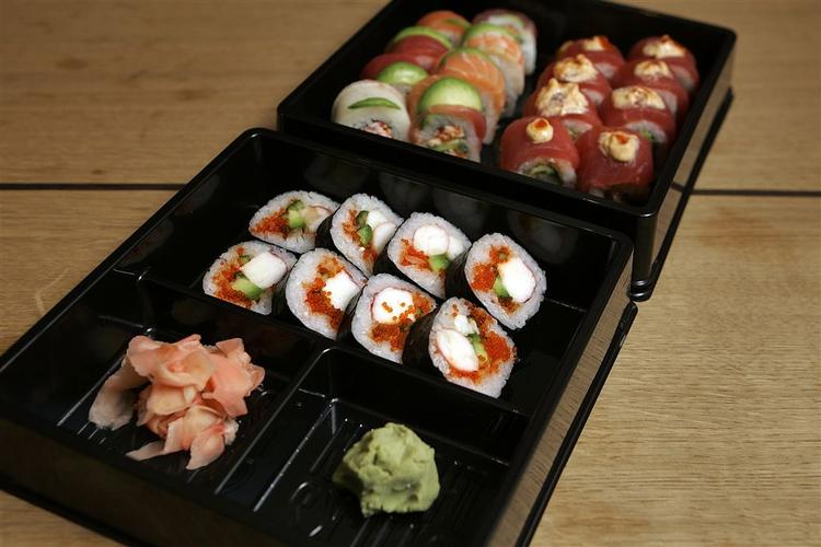 Makiruller fra Sticks'n'sushi. 