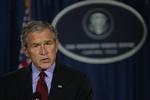 George W. Bush fordømmer mordet på den pakistanske oppositionsleder Benazir Bhutto. 