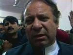 Nawaz Sharif mener, at Pakistan ikke kan fortsætte med præsident Musharraf ved roret. 