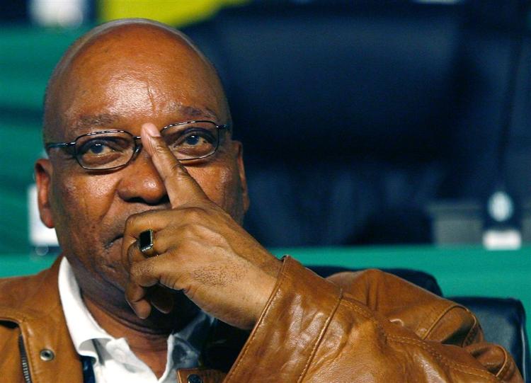 Den nyvalgte ANC-leder Jacob Zuma. 