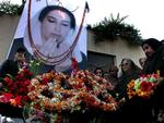 Mindehøjtidelighed for Benazir Bhutto i Rawalpindi. 