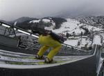 31. december 2007 på skihopbanen iGarmisch-Partenkirchen. 