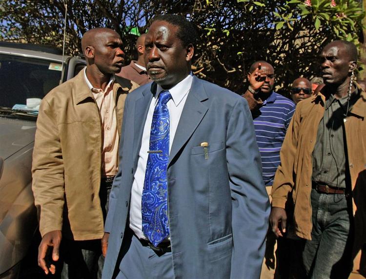 Kenyas oppositionsleder, Raila Odinga. 