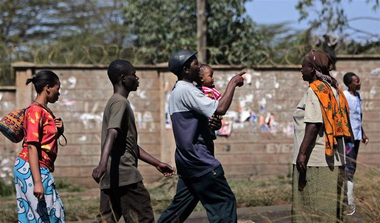 Lokale i Kibera slummen i Nairobi. Alle fotos er fra i dag. 