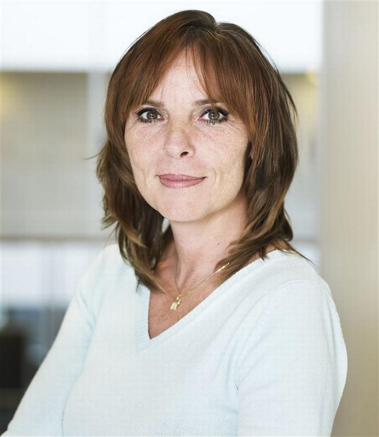 Karin Bansci tror stadig på, at hun kan blive HK's første kvindelige formand. Foto fra HK's presseafdeling 
