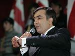 Georgiens præsident, Mikhail Saakasjvili, slipper for en anden valgrunde efter at have opnået mere end halvdelen af stemmerne ved valget. 