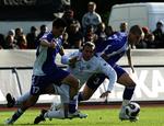 Trods sin rolle som forsvarsspiller scorede Martin Skrtel (yderst th.) tre mål i otte EM-kampe for Slovakiet. 