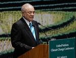 Maldivernes præsident, Maumoon Abdul Gayoom. 