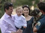 Kronprinsparret og prins Christian i Australien