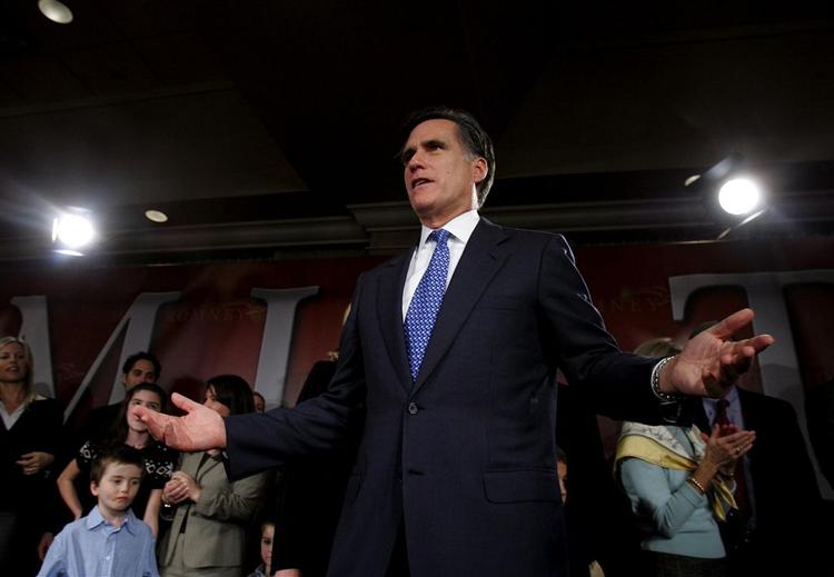 Mormonen Mitt Romney bliver ved til den bitre ende. 