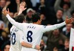 Robbie Keane stod for oplægget til Tottenhams 1-0-mål som Jermaine Jenas scorede. 