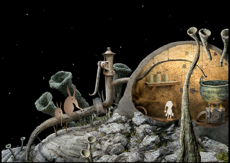 Samorost er et godt eksempel på kreativt spildesign sat sammen af særegne gåder. 