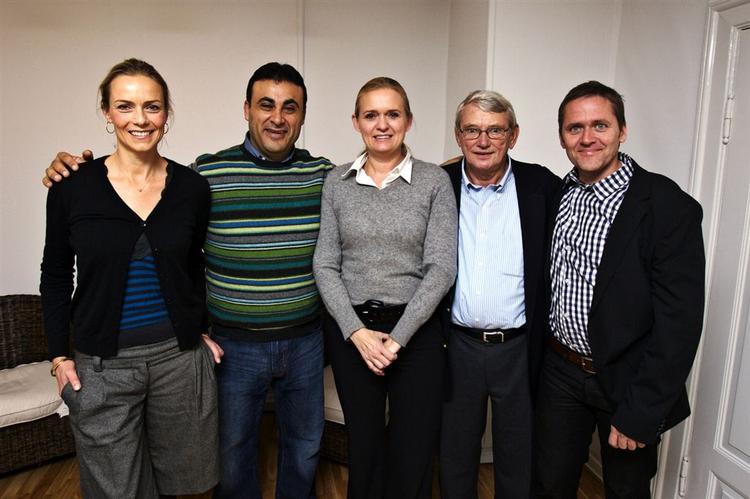 Ny Alliances folketingsgruppe under pres i ny måling. Fra venstre Malou Aamund, Naser Khader, Gitte Seeberg, Jørgen Poulsen og Anders Samuelsen. 