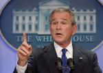 George W. Bush er ikke afvisende over for en amerikansk tilstedeværelse i Irak i de næste ti år. 