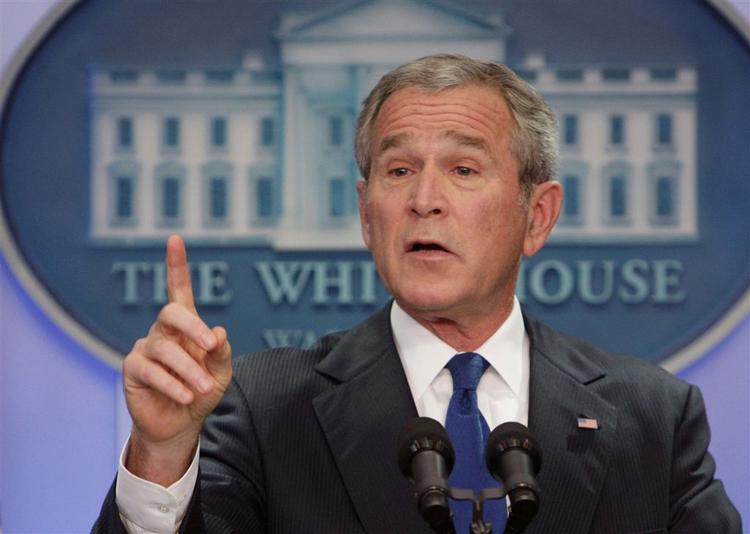 George W. Bush er ikke afvisende over for en amerikansk tilstedeværelse i Irak i de næste ti år. 