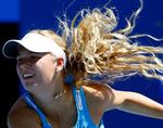Wozniacki døjer med en skade, men regner med at være frisk nok til kamp i morgen. 
