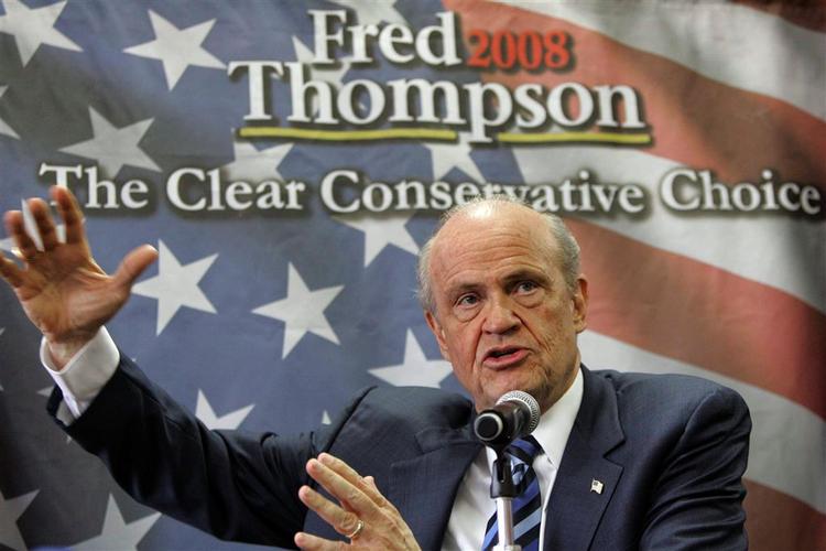 Fred Thompson er som tidligere Tennesse-senator tæt på at være på hjemmebane, når det er vælgerne i nabostaten South Carolina, der vælger præsidentkandidat. 