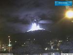 Der er ingen tilskadekommende efter at 'Galeras' begyndte at udspy lava. 
