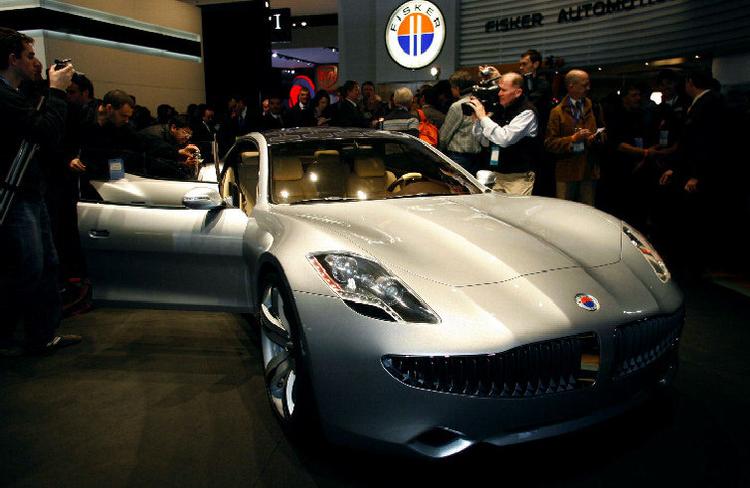 Fisker Karma er en luksusbil med miljøvenlig motorteknik. Den skulle være klar til salg i slutningen af 2009. 