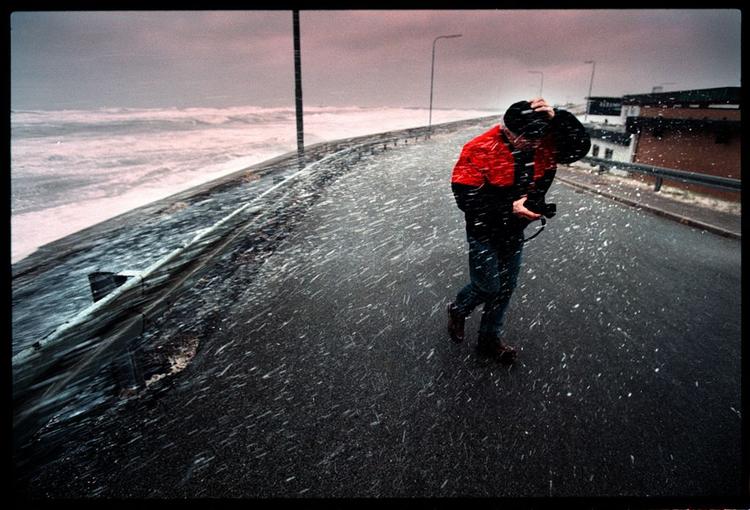 Storm af orkanstyrke er på vej ind over Skagerrak. 