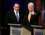 Republicans Debate Huckabee McCain 2008