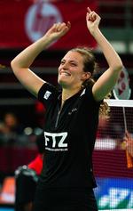 Med sejren har Tine Rasmussen for alvor slået sit navn fast i  badmintoneliten. 