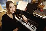 Pianisten Katrine Gislinge var blandt solisterne, da der i sidste uge blev spillet Mozart i Dronningesalen. 