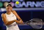 Maria Sharapova fra Rusland havde ikke stort besvær med at vinde semifinalen i Australian Open. 
