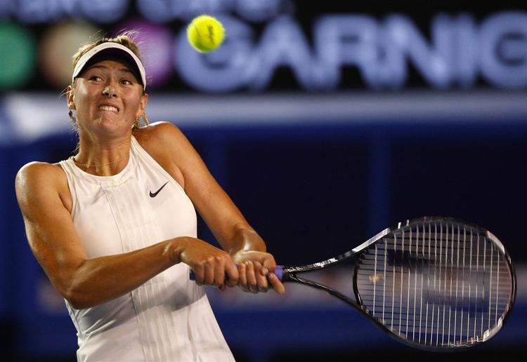 Maria Sharapova fra Rusland havde ikke stort besvær med at vinde semifinalen i Australian Open. 