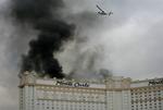 En større brand er brudt ud på The Monte Carlo Hotel and Casino i Las Vegas. 