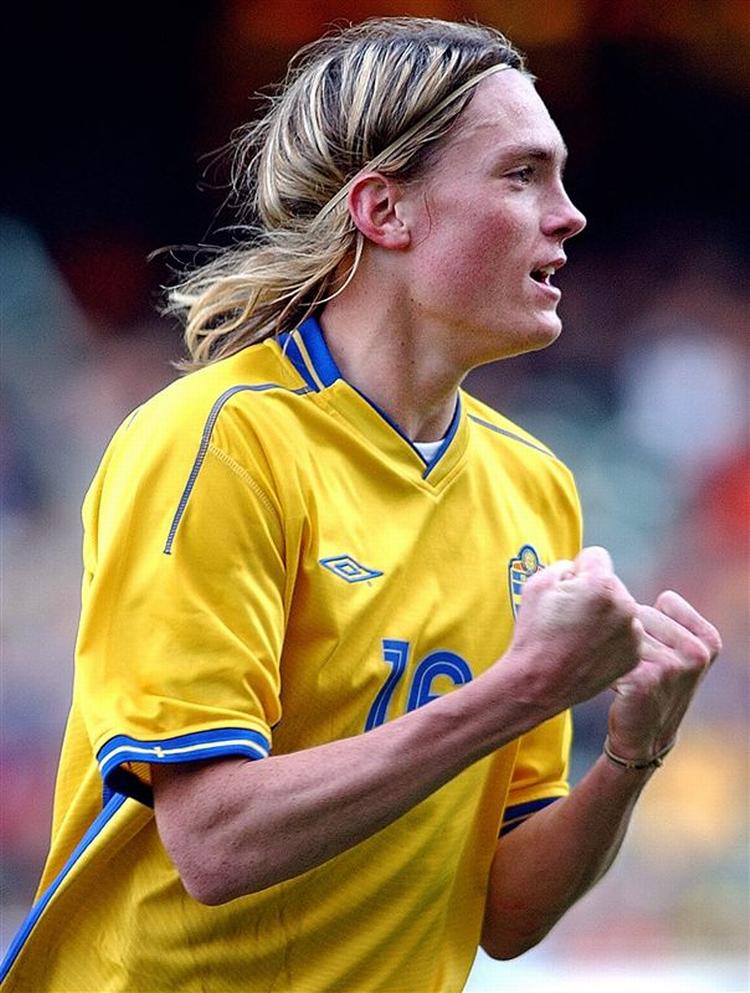 Lasse Nilsson debuterede på det svenske landshold i januar 2004. 