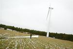 En flere ton tunge vinge blev revet af en af Vestas' møller på Gotland i Sverige og fløj 40 meter gennem luften. 
