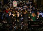 APTOPIX Clinton 2008