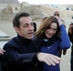 APTOPIX EGYPT FRANCE SARKOZY
