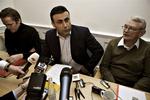 Ny Alliances tilbageværende folketingsgruppe: Anders Samuelsen, Naser Khader og Jørgen Poulsen. 