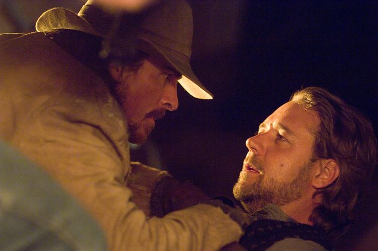 Banditten Ben Wade i '3:10 til Yuma' spilles af hvem? Foto fra filmen. 