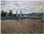 Et af de stjålne malerier er Claude Monets 'Valmuer nær Vetheuil'. 
