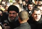 Sheikh Hassan Nasrallah beskylder Israel for at stå bag mordet på organisationens sikkerhedschef, der onsdag blev dræbt af en bilbombe i Syriens hovedstad, Damaskus. 