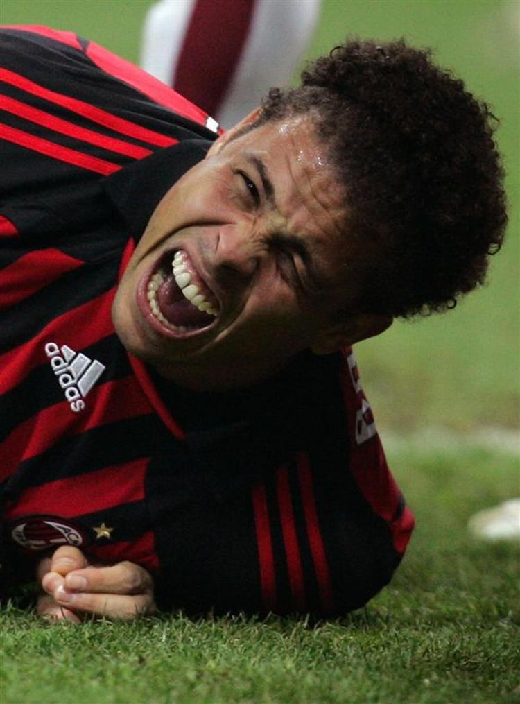Ronaldo var på banen i tre minutter i onsdags, inden han måtte udgå med en skade. 