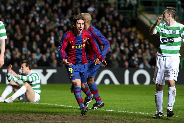 Lionel Messi er topscorer i Champoions League med sine seks scoringer, hvor af de to var med til at sikre Barcelona en 3-2-sejr ude over Celtic. 