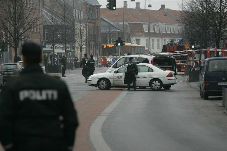Endnu et solcenter i København brændte i dag. 