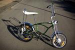 Sig det med flower power. Schwinn Sting Rays bud på en cruisecykel, "Pea Picker", byder på gennemført cruisedeaign og lakering a la 70'erne. 
