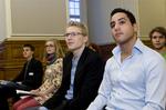 Ung Alliances nye første formand blev Benjamin Dickow (tredje fra venstre.) 