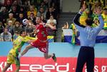 Svenskeren Fredrik Petersen scorede 10 gange, da GOG vandt Champions League-kampen med et enkelt mål. 