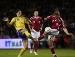 Den svenske fodboldstjerne Zlatan Ibrahimovic er fra Malmø og kunne med lidt held have spillet sammen med Martin Laursen og Danmark i stedet for mod. 