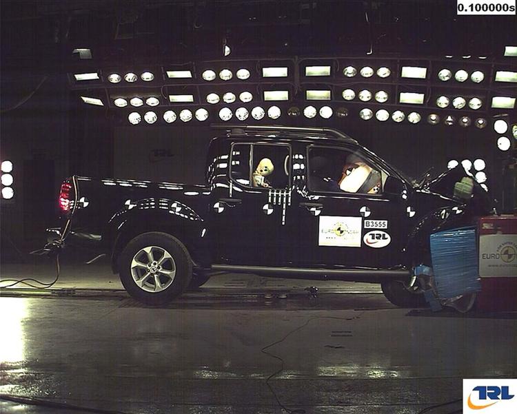 Nissan Navara opnåede kun 1 ud af 5 stjerner i Euro NCAP-crashtest. De 600 solgte biler i Danmark vil blive modificeret. 