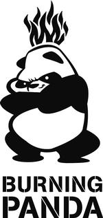 Burning Panda-logoet. 