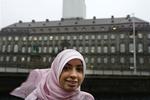 Asmaa Abdol-Hamid og De Sorte Får skal tale de svages sag. Arkivfoto 