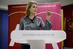 Helle Thorning-Schmidt deltog i dag Socialdemokraternes 'Den Røde Skole', som var kommet på besøg i Kalundborg. 